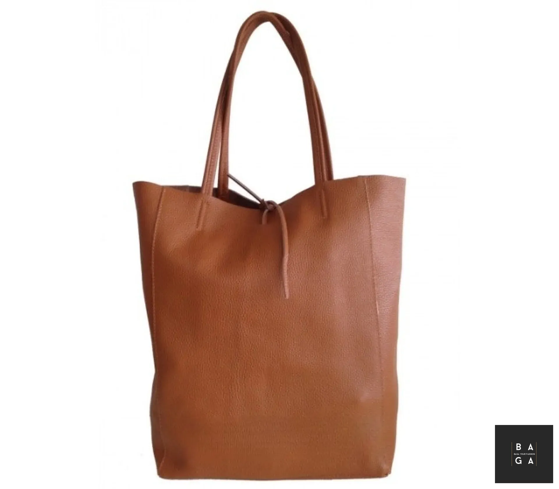 Големи чанти Дамска чанта от естествена кожа Бари